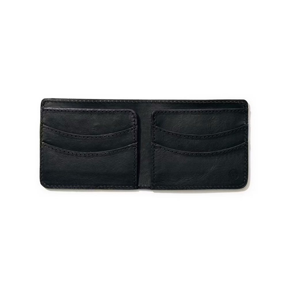 Flint and Tinder (Huckberry) Black Leather Wallet - Picture 3 of 11